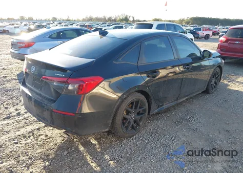 2023 Honda Civic Sport z USA, uszkodzony, nr VIN 2HGFE2F55PH554782